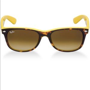 Ray-Ban New Wayfarer yellow tortoise Sunglasses